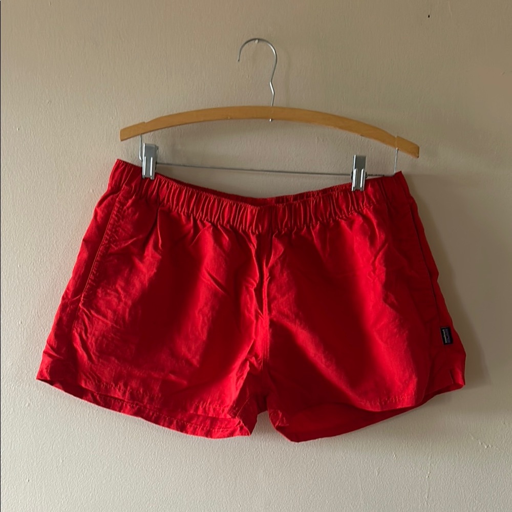 Patagonia Red Athletic Shorts